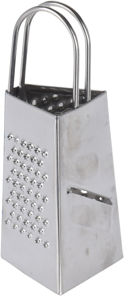 Excellent Houseware Mini-Reibe aus Edelstahl, 5 x 5 x 12 cm