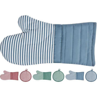 Excellent Houseware Ofenhandschuh- und Topflappen-Set, 2-teilig