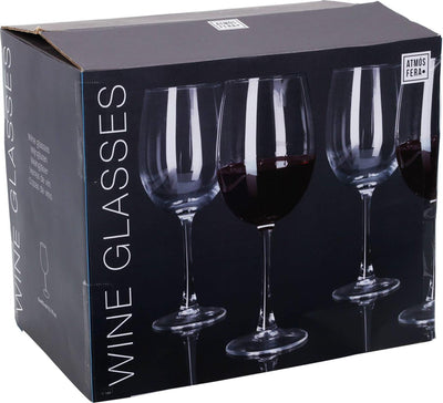 Atmos Fera Weinglas-Set Rotwein 6-teilig 465ml