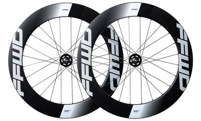 Sapim FFWD-Laufradsatz Ryot77 Spur 77 mm FFWD-Nabe schwarz und weiß