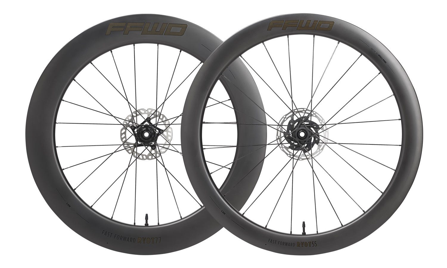 Sram FFWD Laufradsatz Ryot Combo 55 77 DT240 Nabe 24 24 Stunden N Spurweite 2:1 xdr