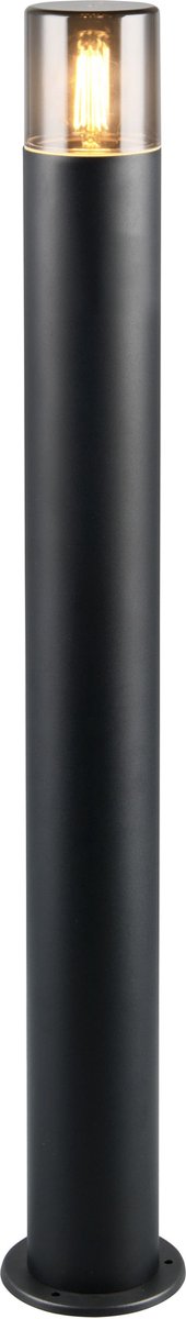 Trio Hoosic - Mastleuchte - Schwarz matt - exkl. 1x E27 4 W - - Außenbeleuchtung - IP44