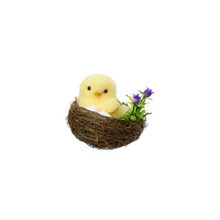 Küken im Nestschaum 4 Assorti Ostern