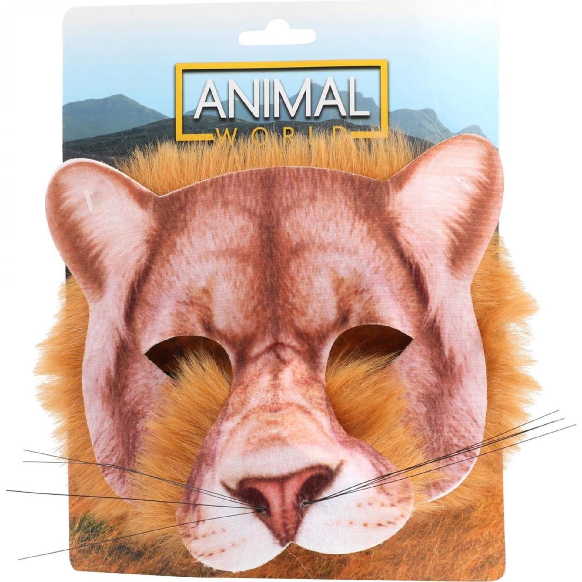 Toi-toys Toi Toys Tiermaske mit Kunstfell