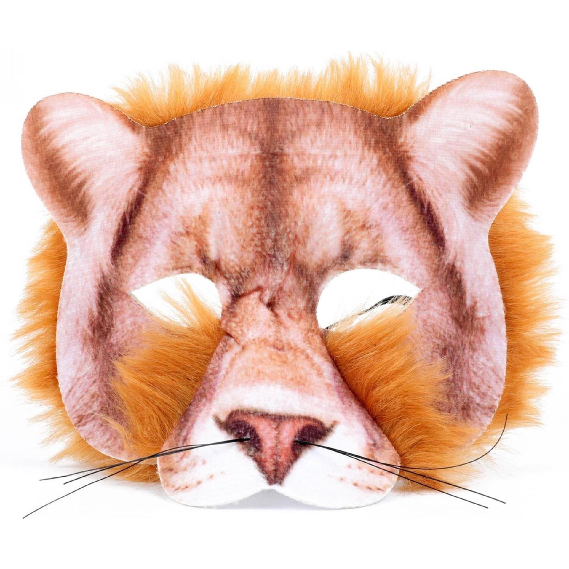 Toi-toys Toi Toys Tiermaske mit Kunstfell