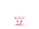 Ambiente Kerzenständer Glas Rose ø9xh7cm