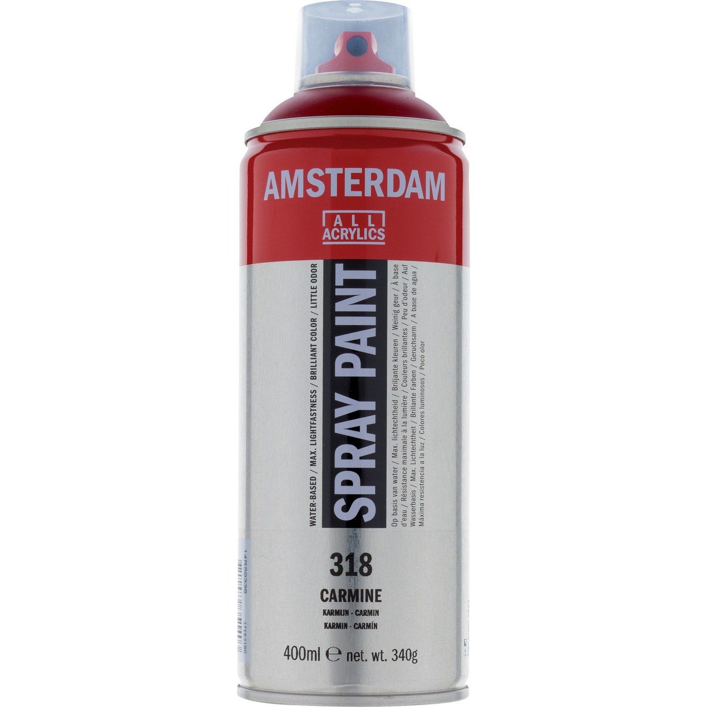 Amsterdam alle Acrylfarben Amsterdam • Sprühfarbe Karminrot 318 400 ml