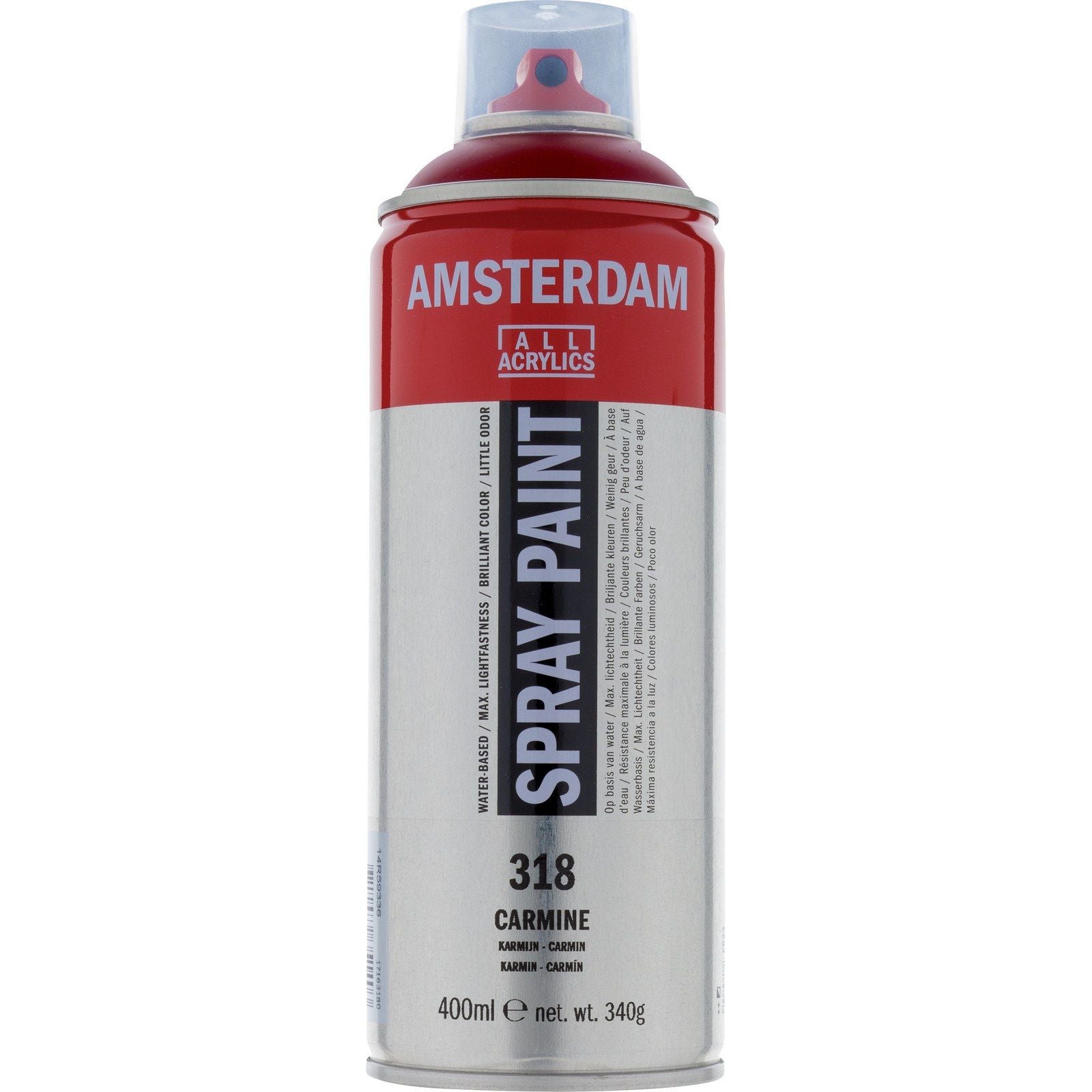 Amsterdam alle Acrylfarben Amsterdam • Sprühfarbe Karminrot 318 400 ml