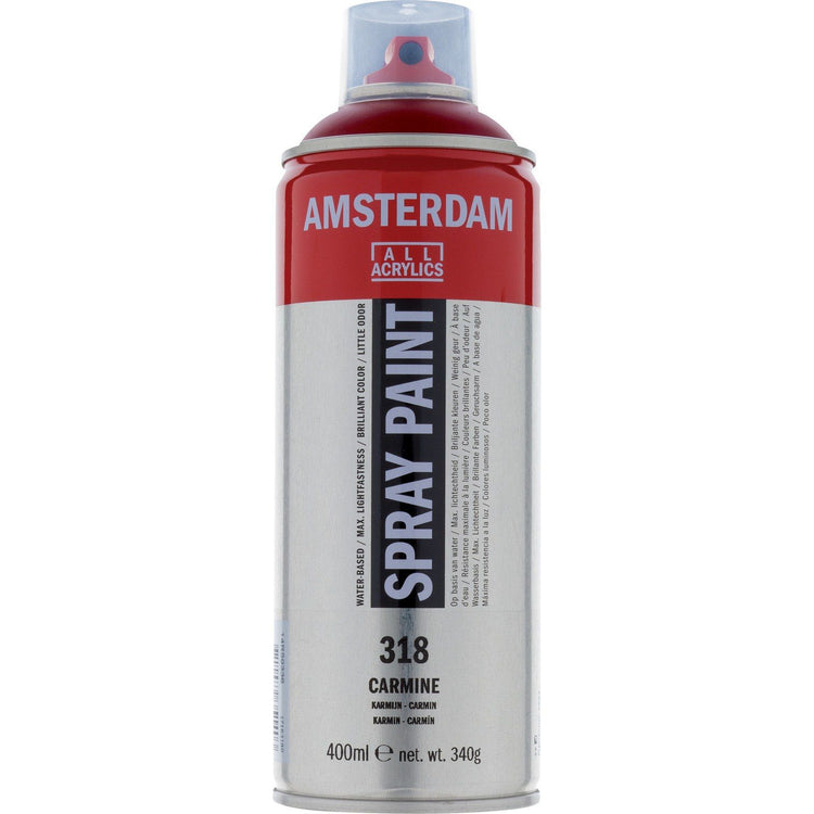 Amsterdam alle Acrylfarben Amsterdam • Sprühfarbe Karminrot 318 400 ml