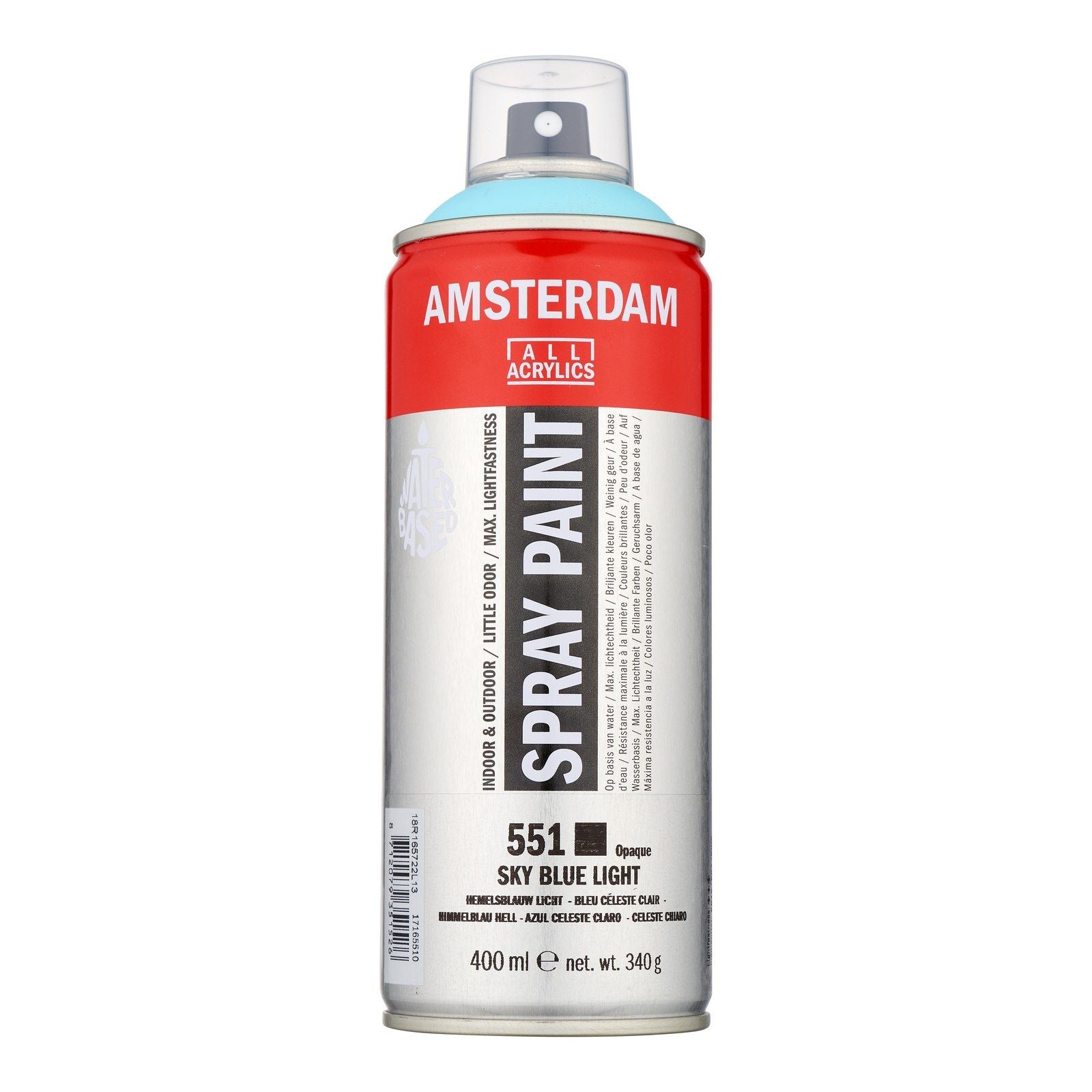 Amsterdam alle Acrylfarben Amsterdam • Sprühfarbe Himmelblau hell 551 400 ml