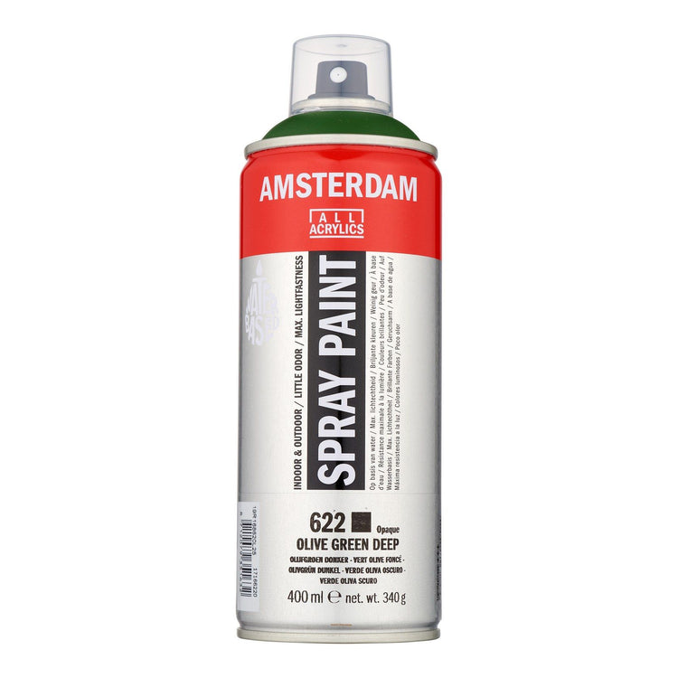 Amsterdam alle Acrylfarben Amsterdam • Sprühfarbe Olivgrün dunkel 622 400 ml