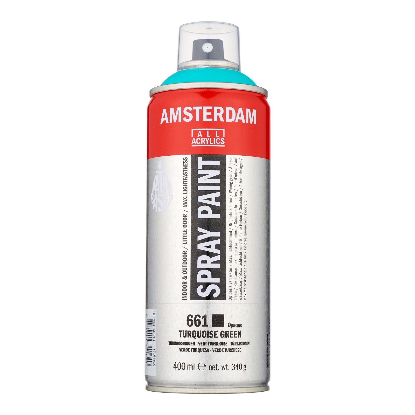 Amsterdam alle Acrylfarben Amsterdam • Sprühfarbe Türkisgrün 661 400 ml