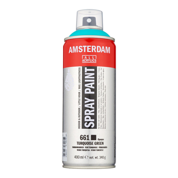 Amsterdam alle Acrylfarben Amsterdam • Sprühfarbe Türkisgrün 661 400 ml