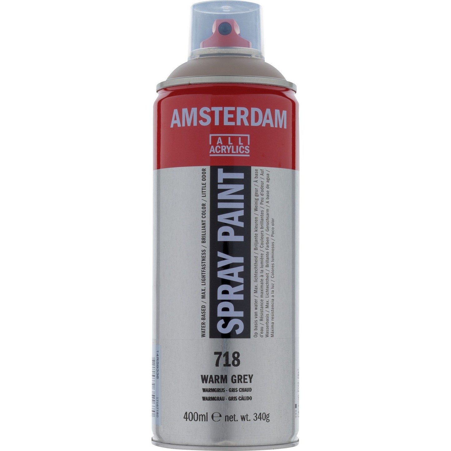 Amsterdam alle Acrylfarben Amsterdam • Sprühfarbe Warmgrau 718 400 ml