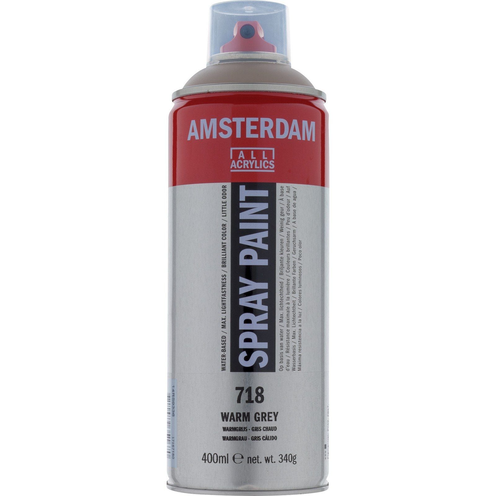 Amsterdam alle Acrylfarben Amsterdam • Sprühfarbe Warmgrau 718 400 ml