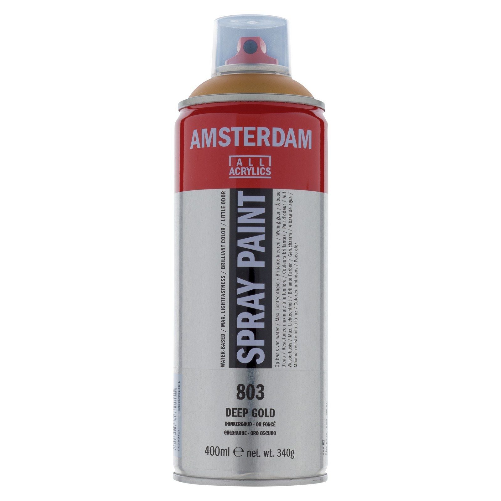 Amsterdam alle Acrylfarben Amsterdam • Sprühfarbe Dunkelgold 803 400 ml