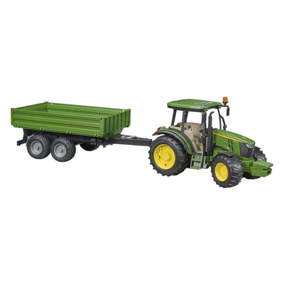 Bruder John Deere 5115m mit Trailer