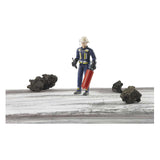 BRUDER BWWORLD FIREMAN mit Accessoires - afbeelding 2