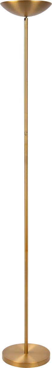 Lucide zenith - Stehleuchte - ø 25,4 cm - LED dimmbar - 1x20w 3000k - mattgoldenes Messing