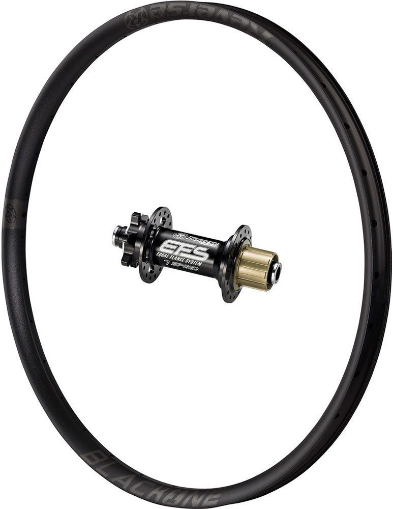 Reverse Components schwarzes DH 29 Super Boost Hinterrad