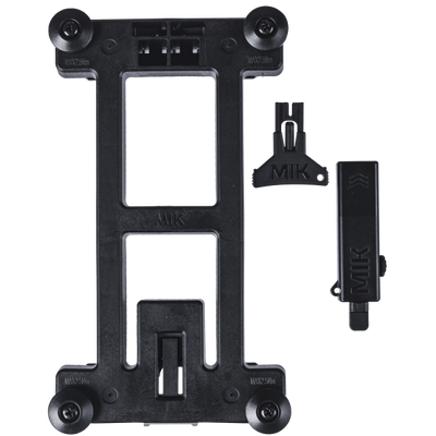 Basilmik -Adapter -Plattenbeutel -Adapterplaat Black 70171 70173