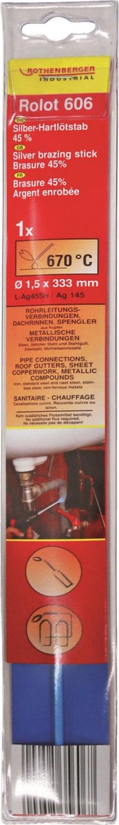 Rothenberger Rolot 606 Silberlot, 1Stk. - rot035606 rot035606