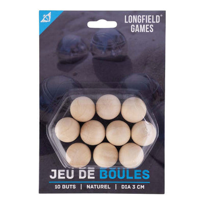Hölzerne Jeu de Boules Buts, 10st.