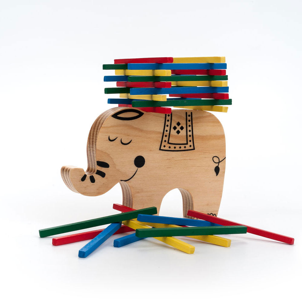 Balancespiel Elefant aus Holz