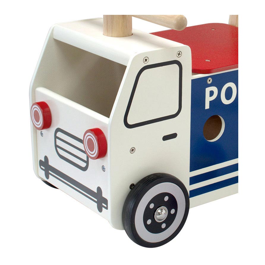 Ich bin Toy Walking Push Car Police