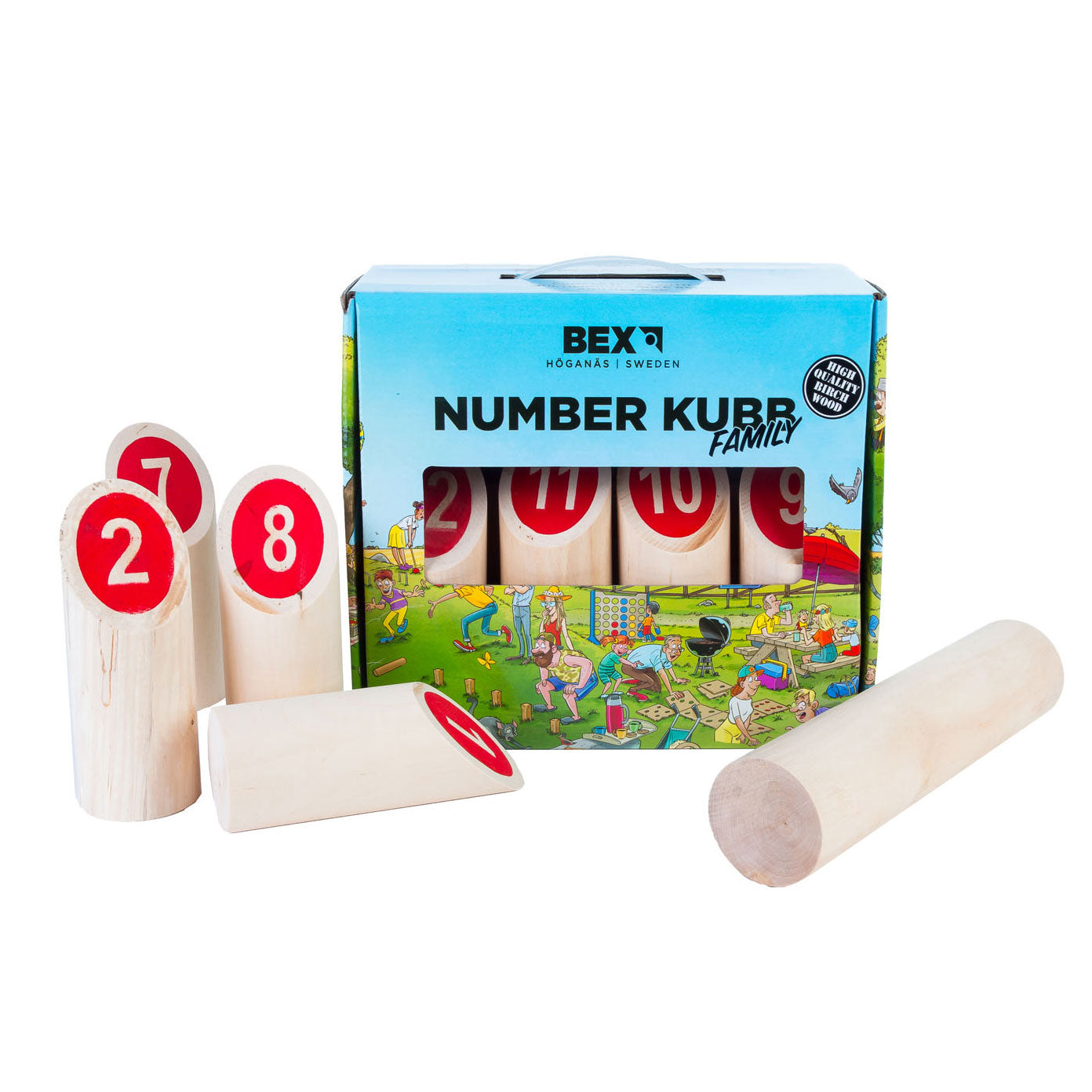 KUBB Number Familie