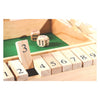 Schließen Sie das Box Houten Dice Game, 4 Spieler