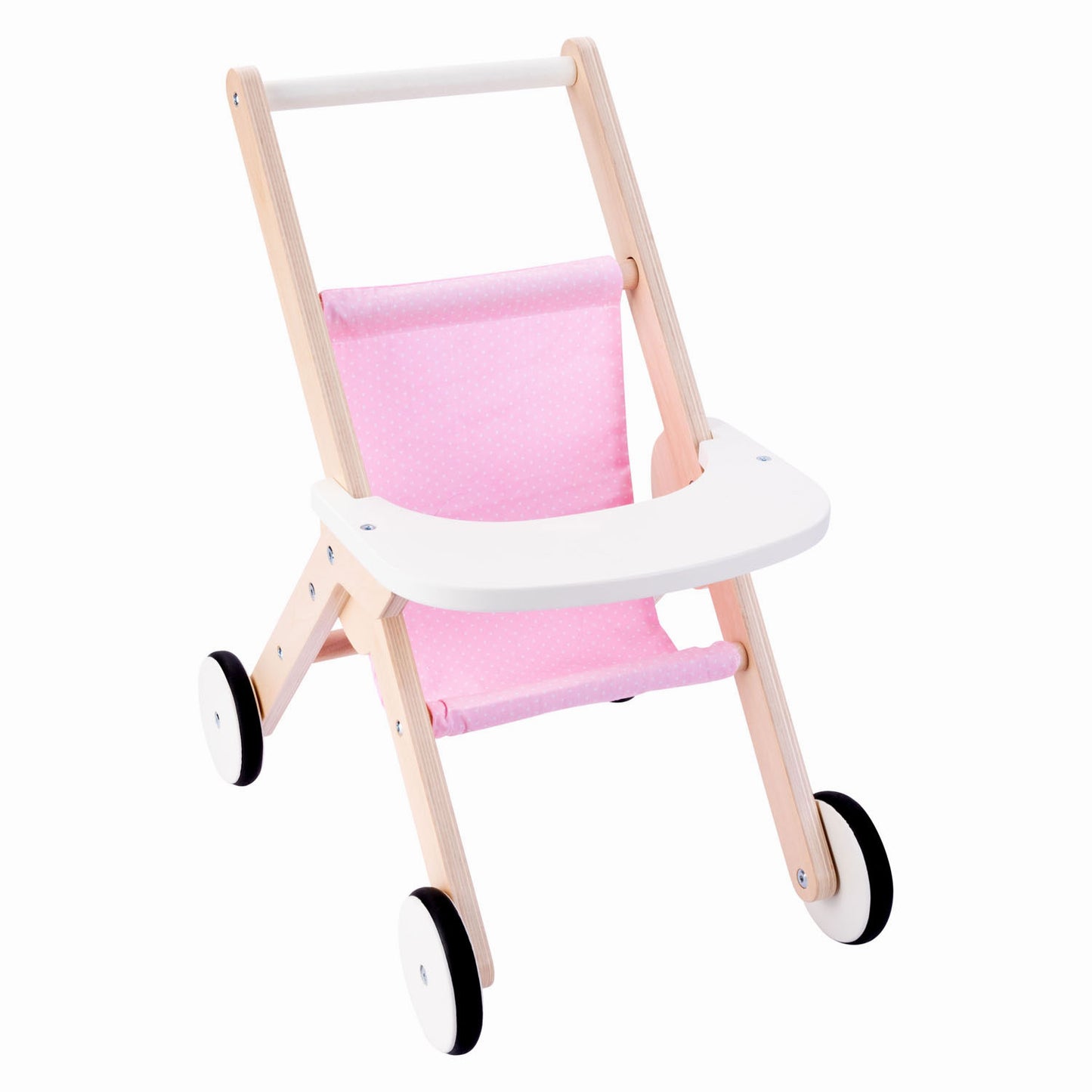 Holzpuppe Walking Truck rosa