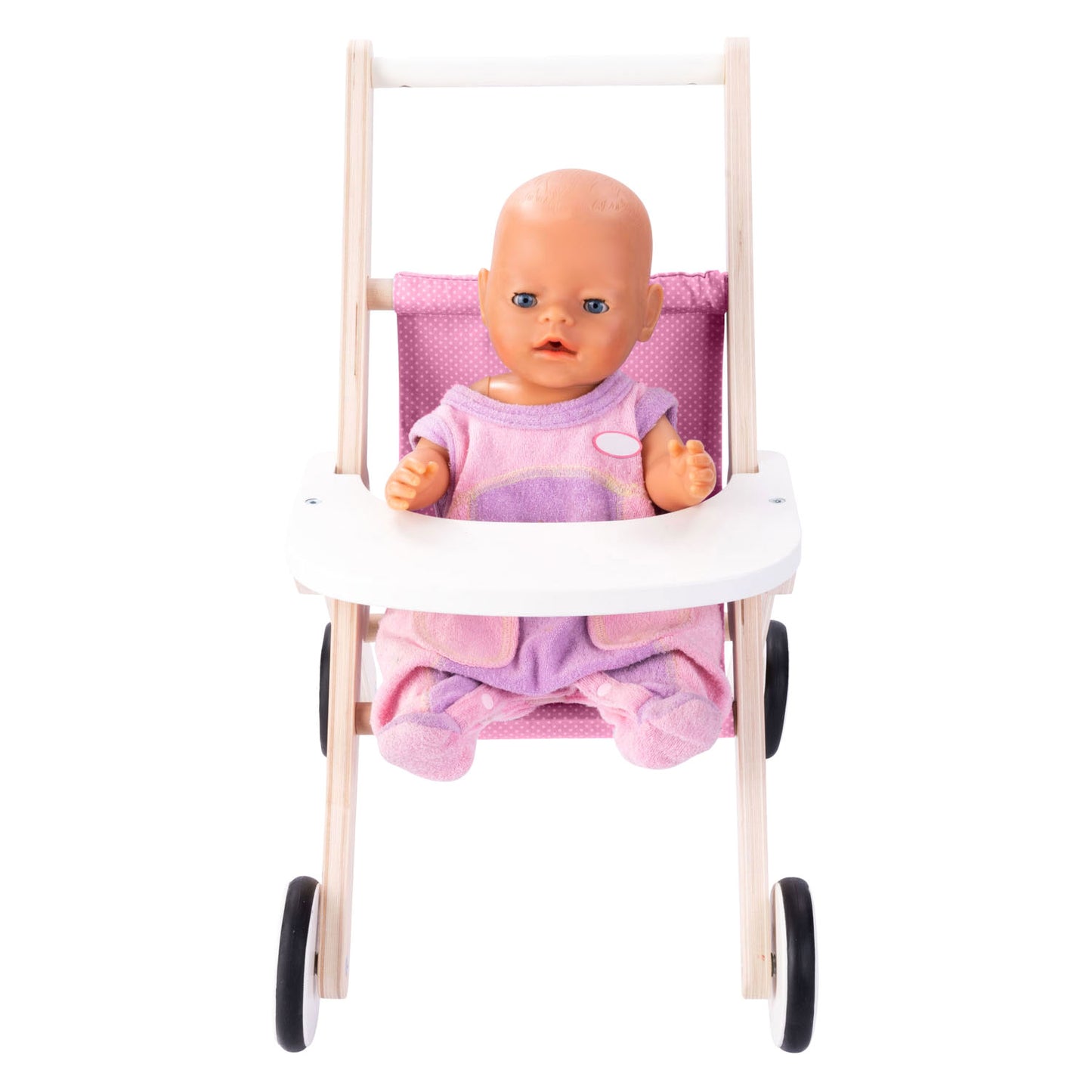 Holzpuppe Walking Truck rosa