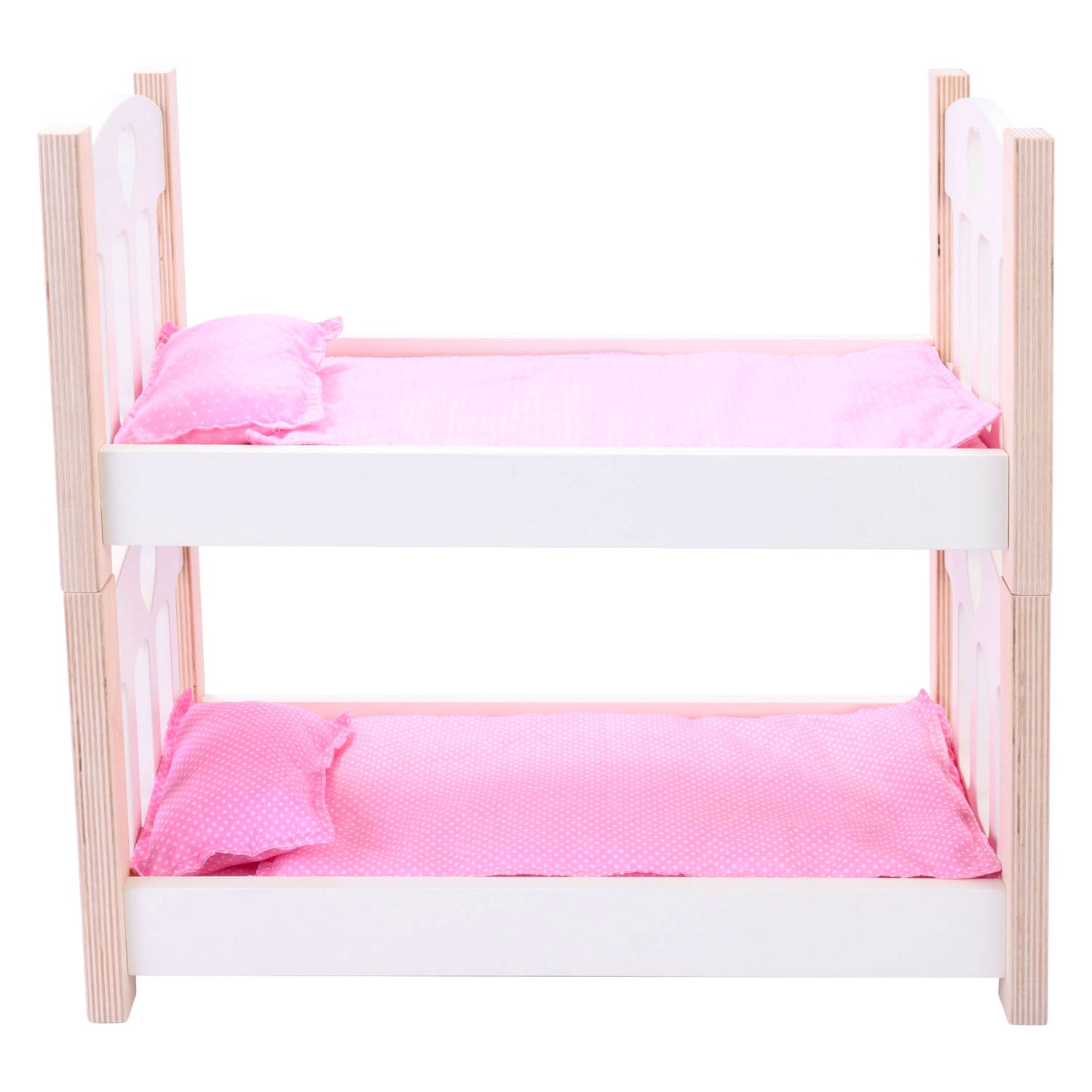 Puppen bunkeln rosa weiß