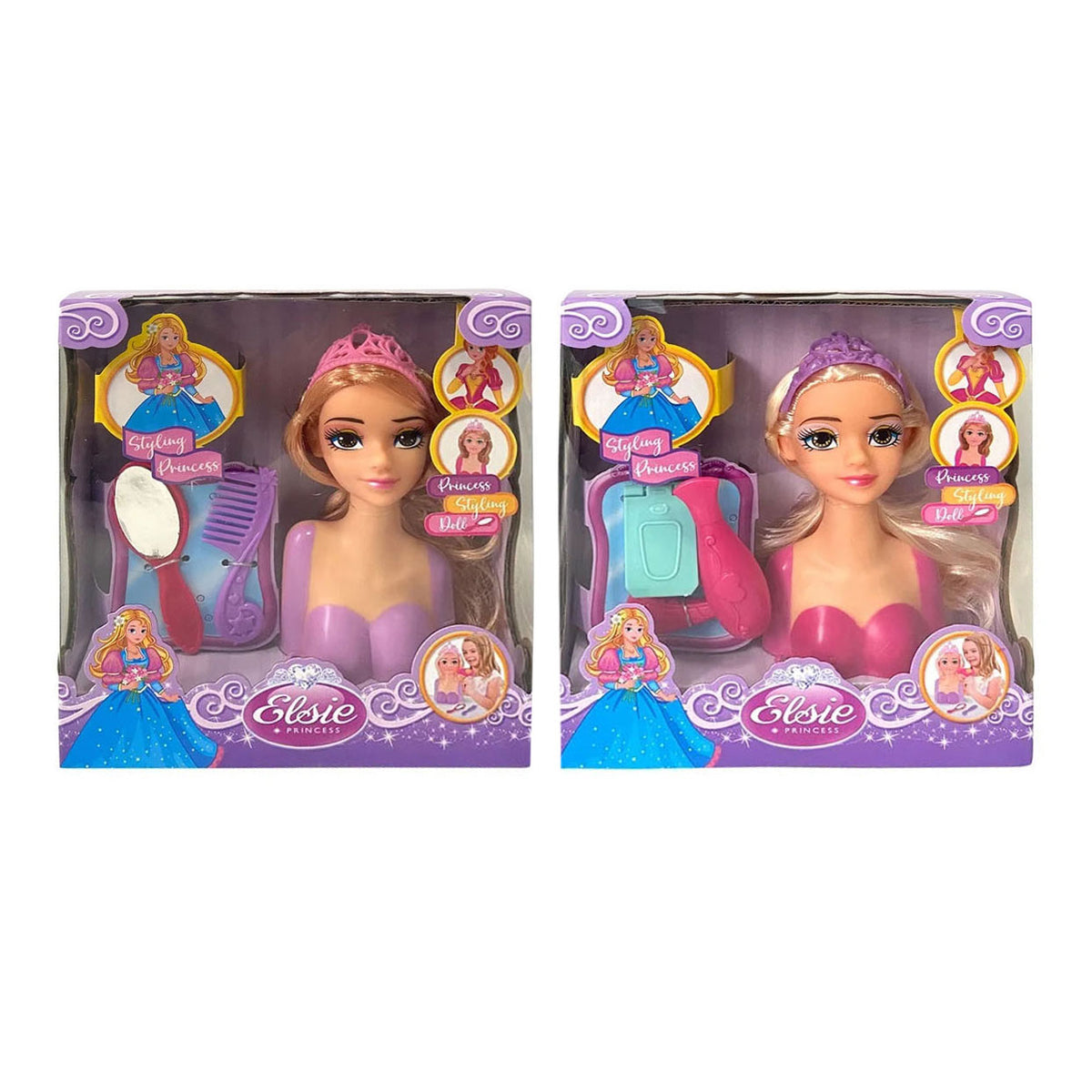 Kappop -Prinzessin mit Accessoires