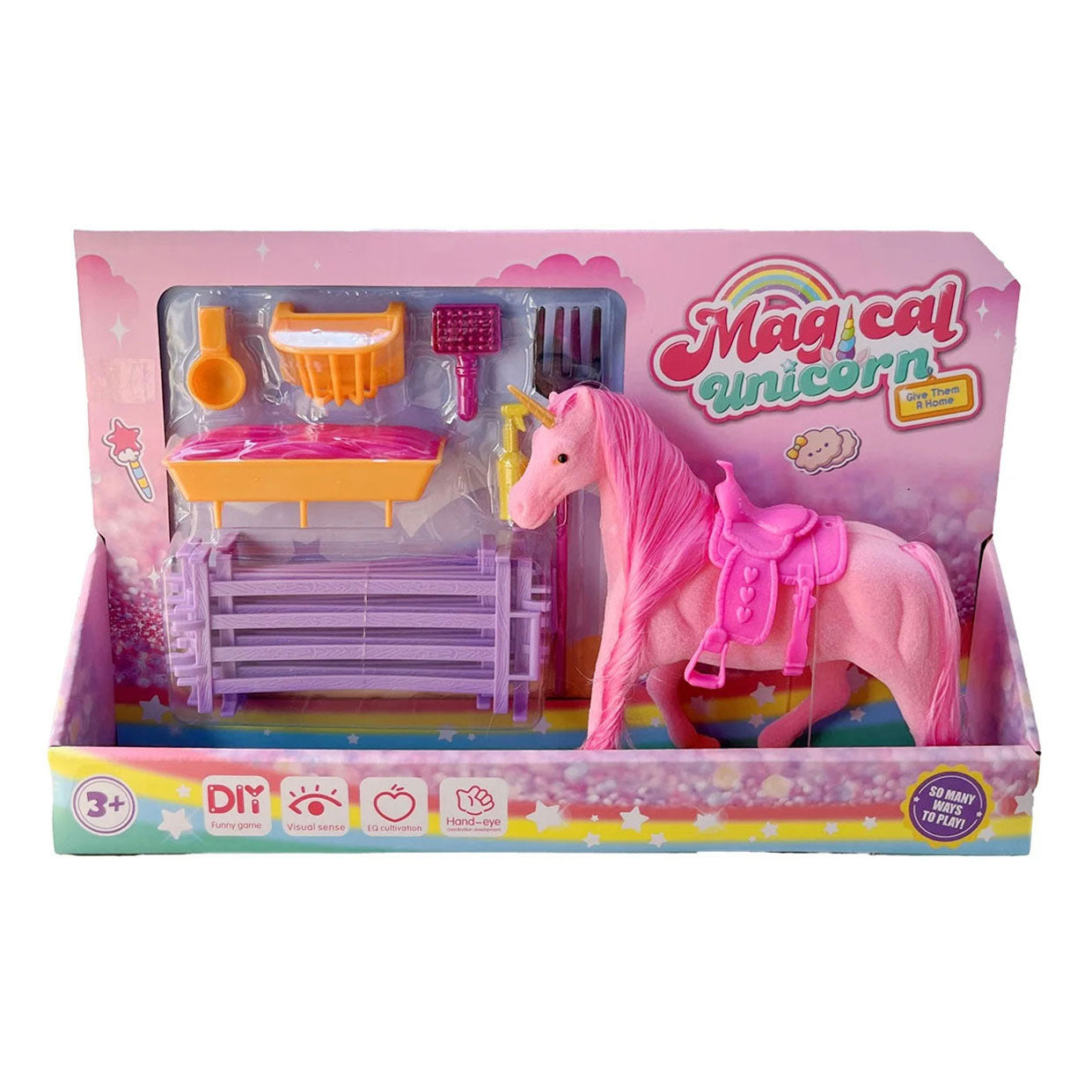 Einhorn mit Zubehör