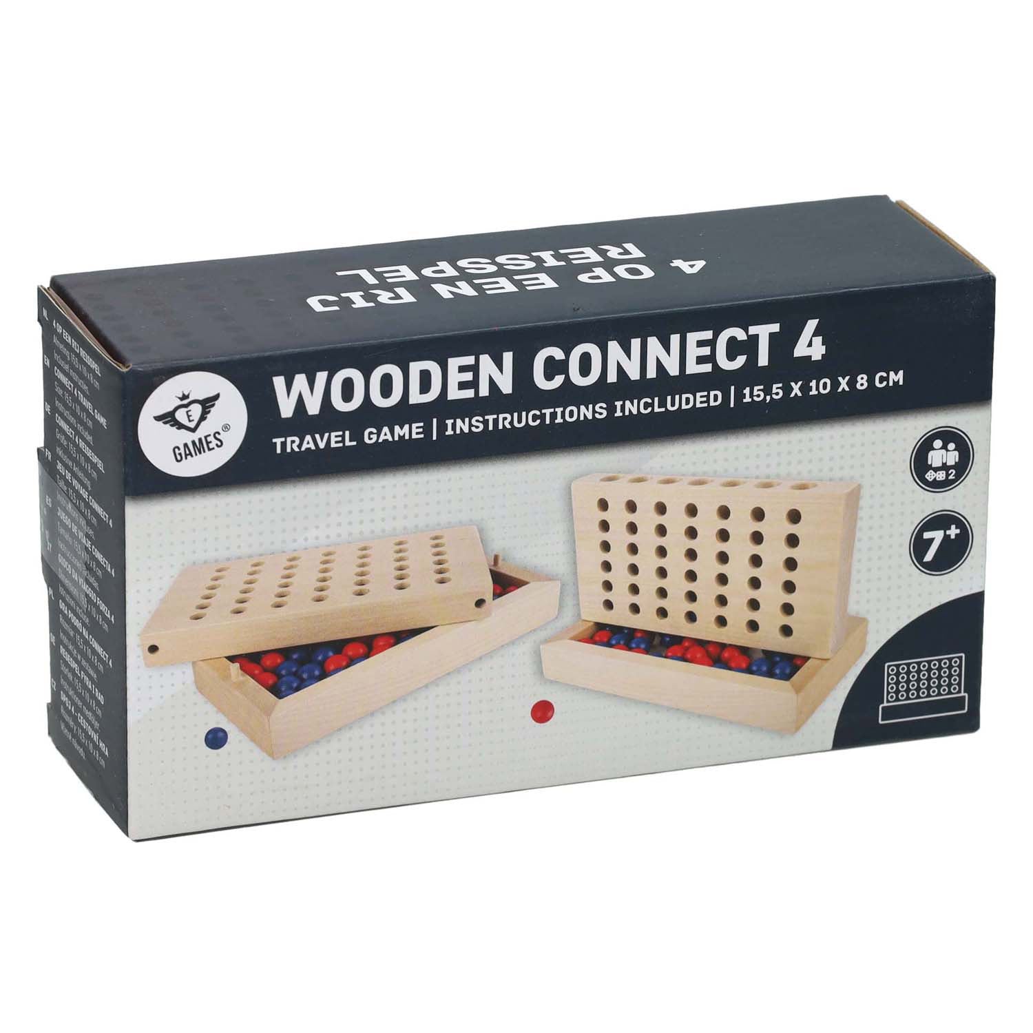 Holz vier in einem Reitspiel