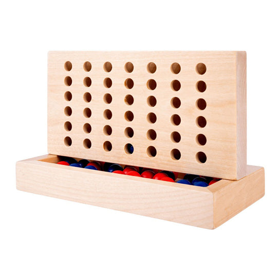 Holz vier in einem Reitspiel