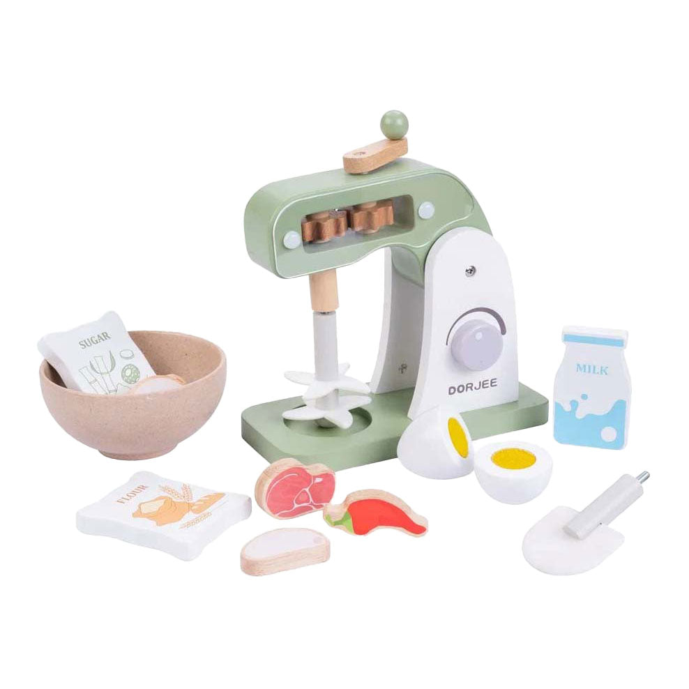 Holz-Supermixer-Set, 14-tlg
