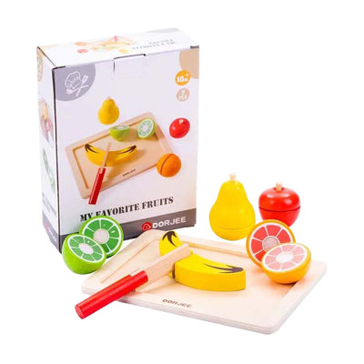 Obstschneideset aus Holz