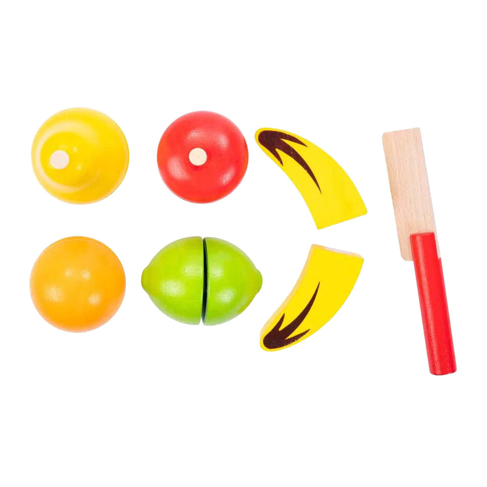 Obstschneideset aus Holz