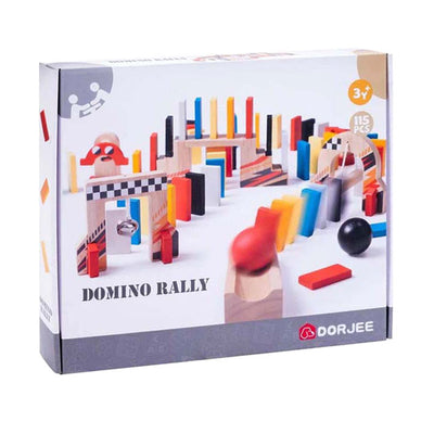 Dorjee Rally Cominesenen Holzspielset 115-teilig