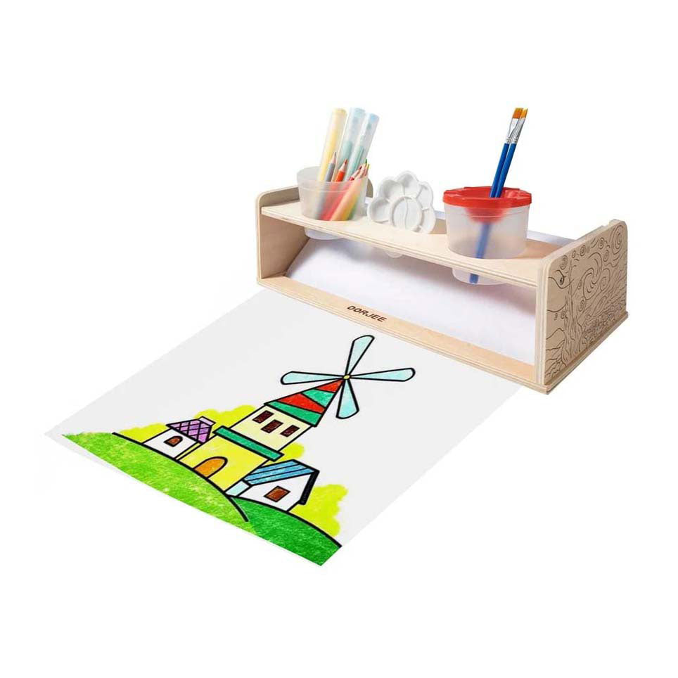 Papierrollenhalter aus Holz