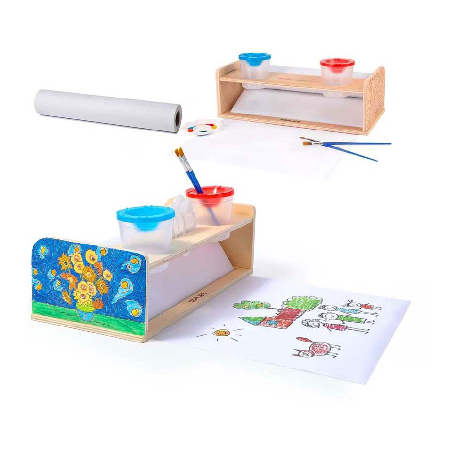 Papierrollenhalter aus Holz