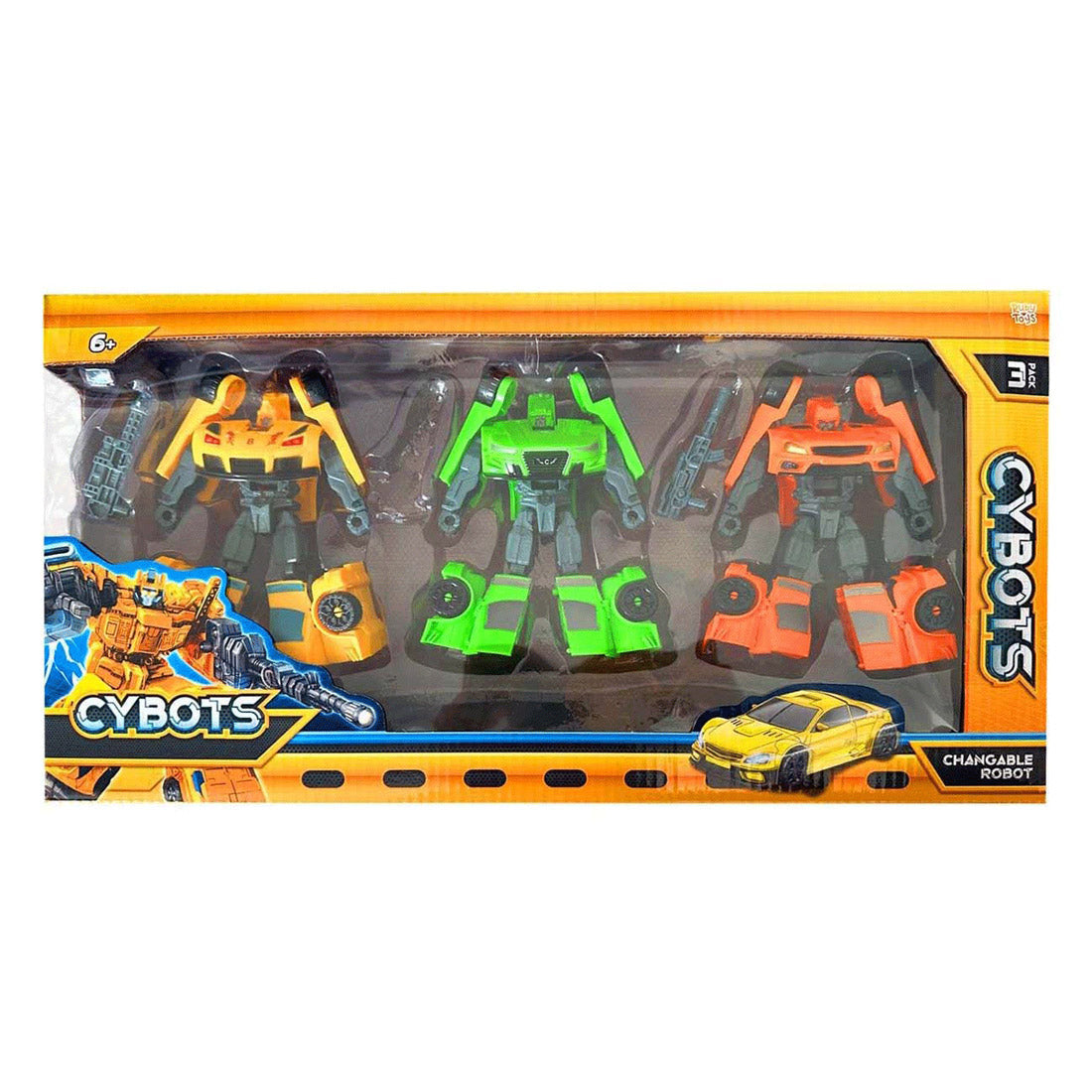 Cybots Triple Transform 3er-Pack