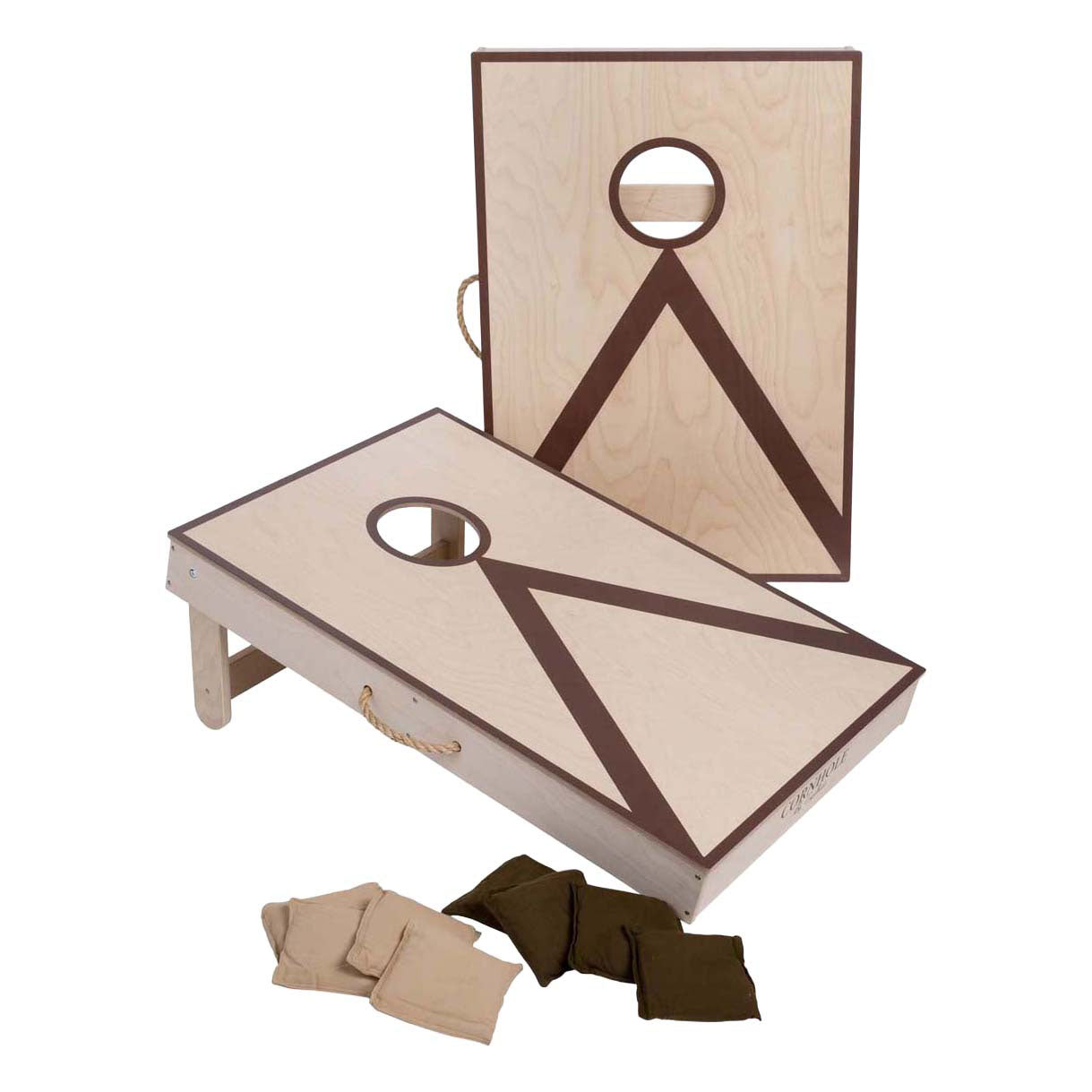 Cornhole Doppelwurfspiel 90x60cm - 2x4 Beutel
