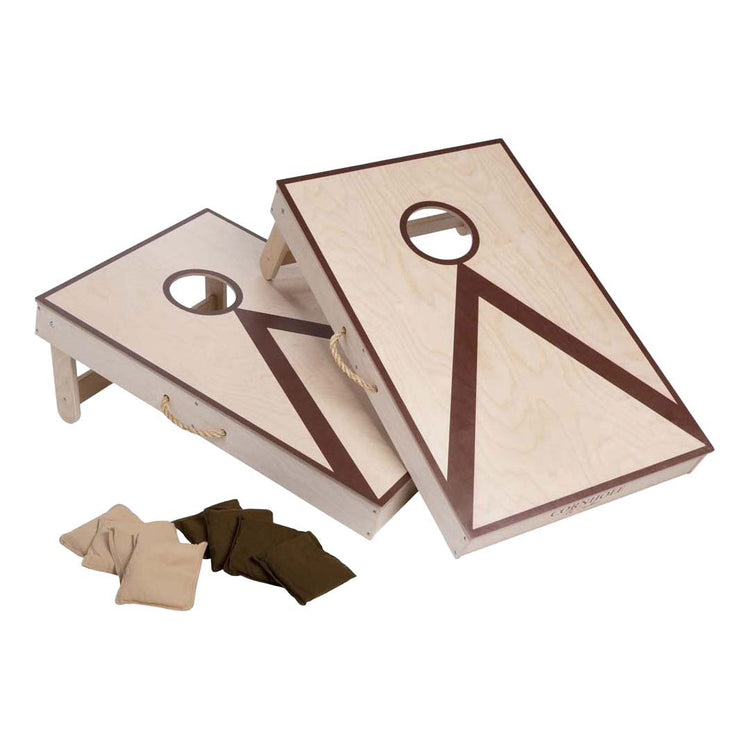 Cornhole Doppelwurfspiel 90x60cm - 2x4 Beutel