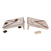 Cornhole Doppelwurfspiel 90x60cm - 2x4 Beutel
