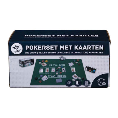 Engelhart komplettes Pokerset mit 200 Chips