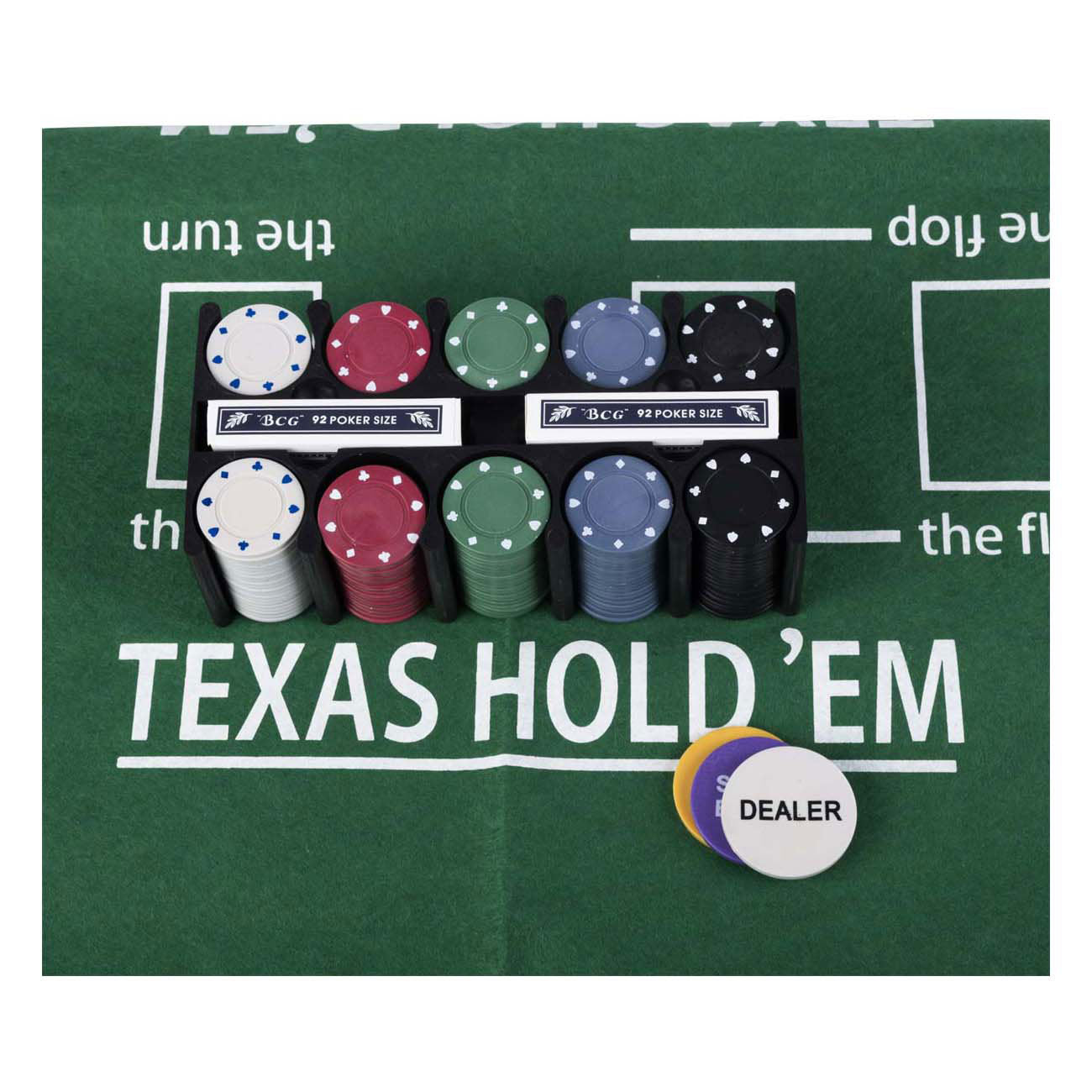 Engelhart komplettes Pokerset mit 200 Chips